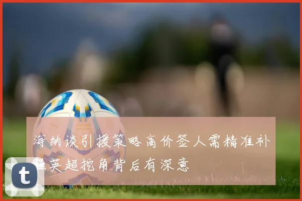 海纳谈引援策略高价签人需精准补强英超挖角背后有深意
